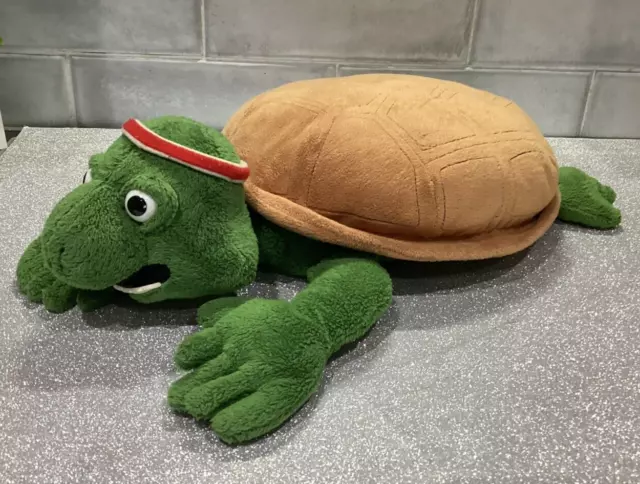 Creature Comforts Frank The Turtle 17" Aardman Gosh 2003 Plush Soft Stuffed Toy