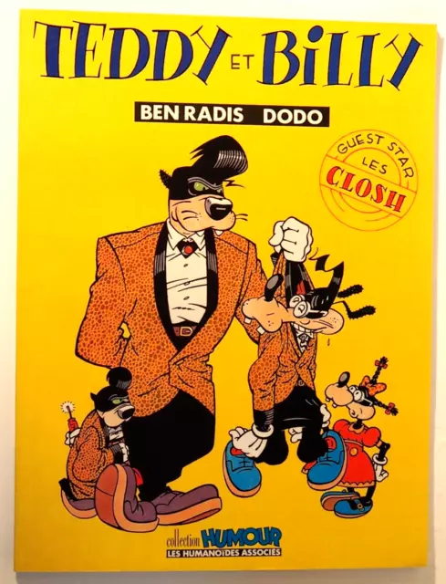 TEDDY ET BILLY LES HUMANOÏDES ASSOCIES 1986 DODO/BEN RADIS Eo