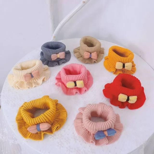 Lana Sciarpa lavorata a maglia per neonati Manica per collo  Ragazzi Ragazze