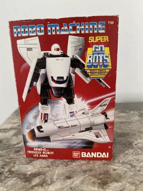 Super Gobots Spay-C Complet En Boîte Bandai Japan 1985 Robo Machine ! Bon État