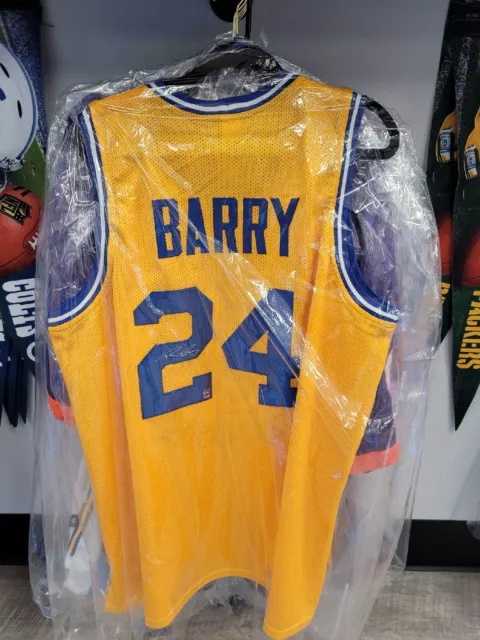 Rick Barry Signed Golden State Warriors Custom Jersey DA Card World COA (MH) Rick Barry Signed Golden State Warriors Custom Jersey DA Card World COA (MH)