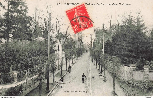 91 BRUNOY _S21146_ Entr�e de la Rue des Vall�es En l'�tat D�chirure