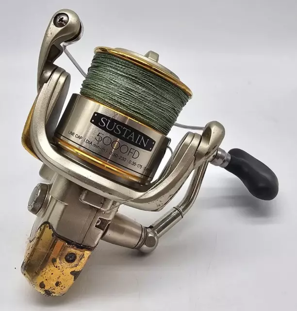 SHIMANO SUSTAIN 5000 FD Spinning Fishing Reel Made in Japan Pre-owned  $124.99 - PicClick
