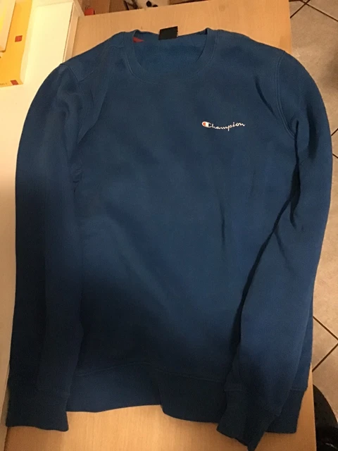 Felpa champion blu discount elettrico