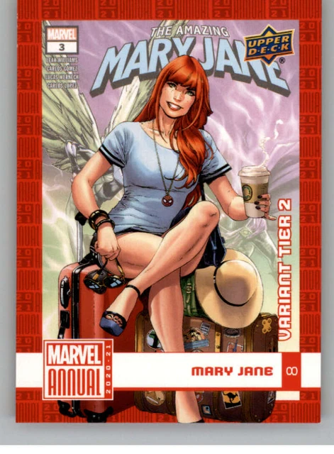 2021 Upper Deck Marvel Annual Base Card or Cover Variants Pick From List