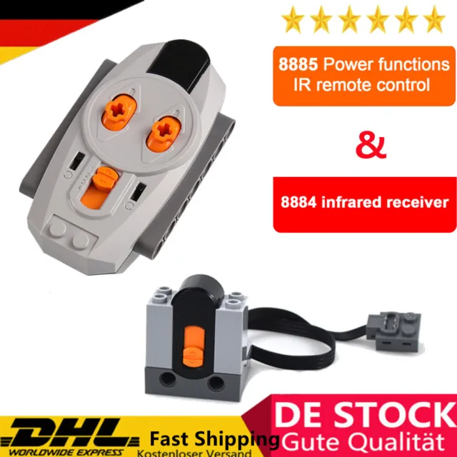 Für Lego Technik Power Functions 2.4 G Set Sender + Empfänger # 8885 8884 -DHL