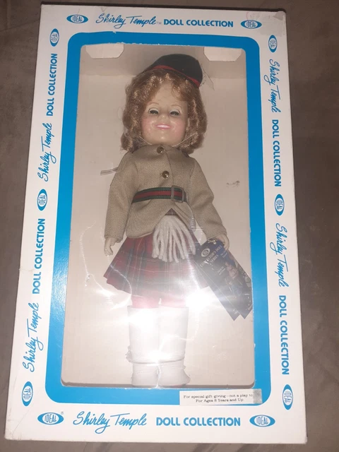 Shirley Temple Doll Wee Willie Winkie Ideal 11" Original Box & Tag D10