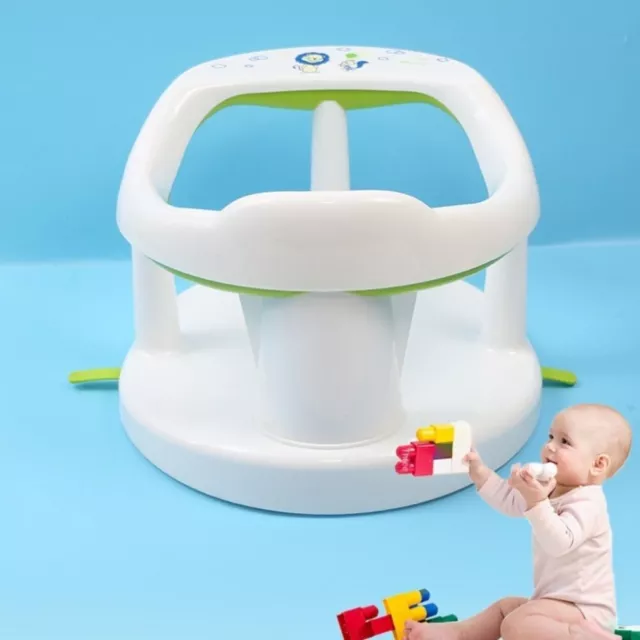PP+ PVC Baby Bath Seat Chair Preschool Shower Seat  Bathroom