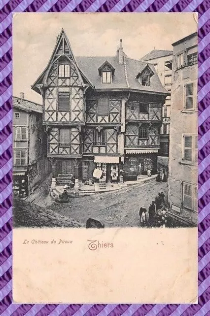 CPA 63 - Thiers - The Castle Of Sandeep