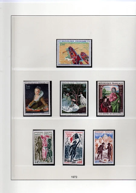 FRANCE ANNEE COMPLETE 1950 DE 15 TIMBRES NEUF** N° 863 à 877 Cote 115