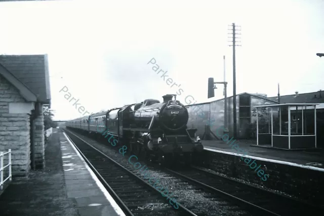 Railway Train Slide 35mm Locomotive No 5407 (s50 3a)