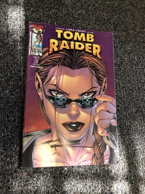 Lara Croft Tomb Raider The Series Comic Book Top Cow Vol 1 Issue 14 July 2001