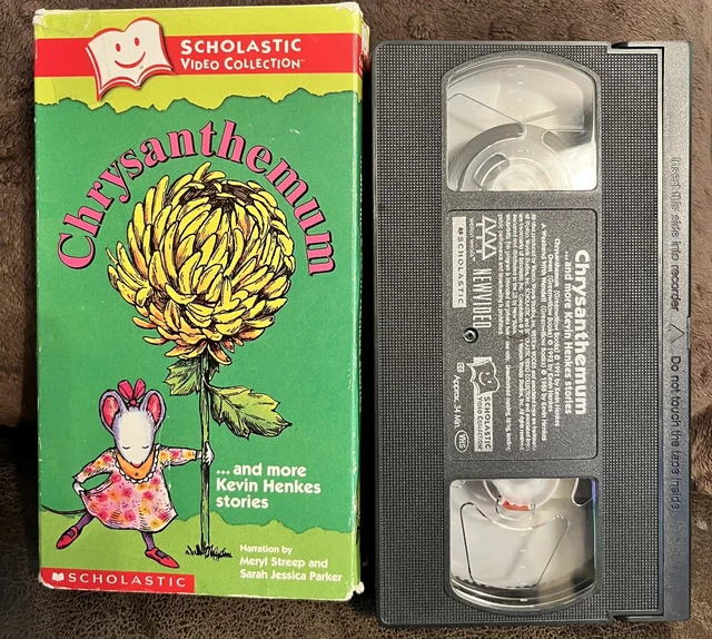 SCHOLASTIC CHRYSANTHEMUM AND More Kevin Henkes Stories Educational VHS