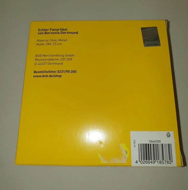 WEIHNACHTS / CHRISTBAUMKUGELN BVB Borussia Dortmund Fussball Fanartikel