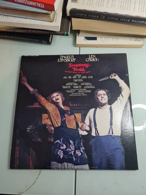 Sweeney Todd-1979-[Angela Lansbury]-Cast-148-Made In Australia-Record 2 LP