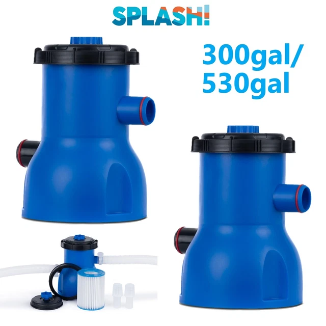 Electric Swimming Pool Filter Pump Aquarium Swimming Tank Water Filtration Clean