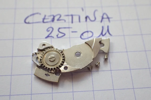 Pièces Détachées Pour Montre Certina - Bascule Et Ressort (réf. 435+440) Pour Modèles 25-681/682 - Occasion