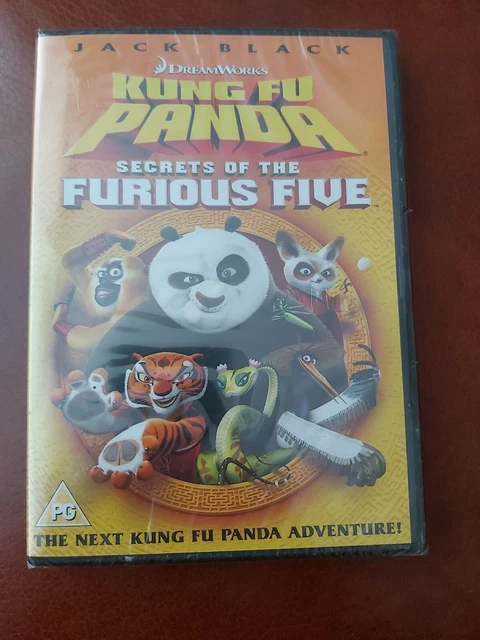 KUNG FU PANDA - Secrets of the Furious Five - Region 2 DVD New and ...