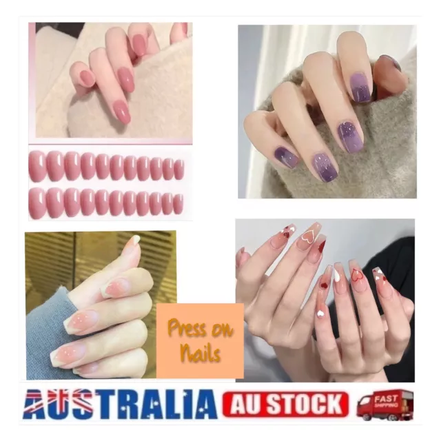 Diy glue shop on nails