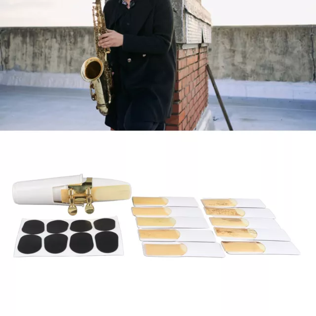 Mini Poche Bb Saxophone Sax ABS avec Alto Embouchures 2 Pièces
