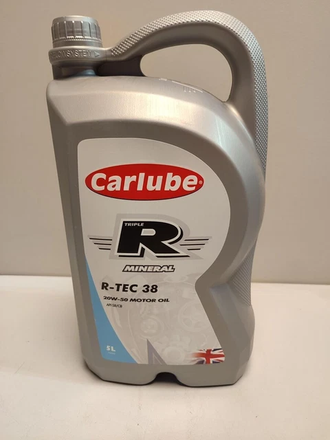 Carlube Triple R 5W-30 Motoröl – Vollsynthetisch, 5 Liter, ACEA C3, Für Längere Motorlebensdauer