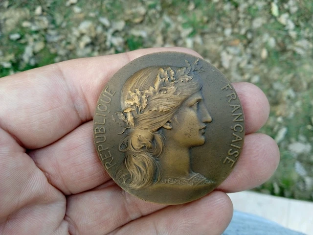 Médaille Militaire Bronze Ministère Guerre Préparation Militaire XXe Commémorative