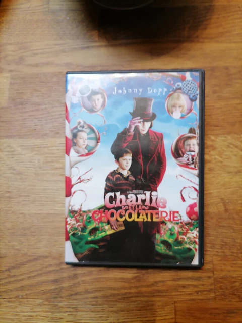 DVD ZONE 2 VF - CHARLIE ET LA CHOCOLATERIE JOHNNY DEPP Tim Burton EUR 4