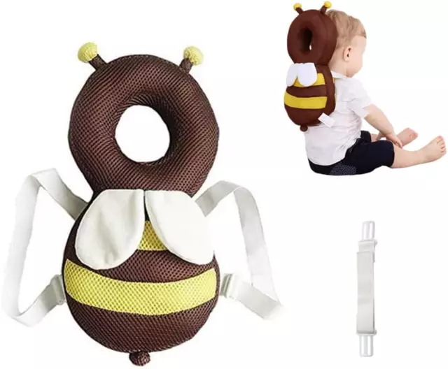 Cojín protector de seguridad para la cabeza de bebés y niños. Envío Express