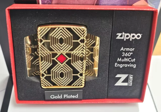 Zippo Windproof Lighter GERMANY COLLECTABLE Gold PLATED 2020 LIMITED #    /1000