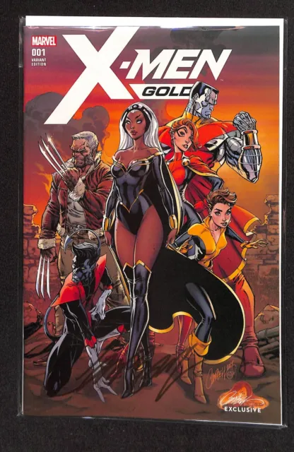 SIGNED X-Men Gold #1 J. Scott Campbell Cover A Signed COA Limited 2700