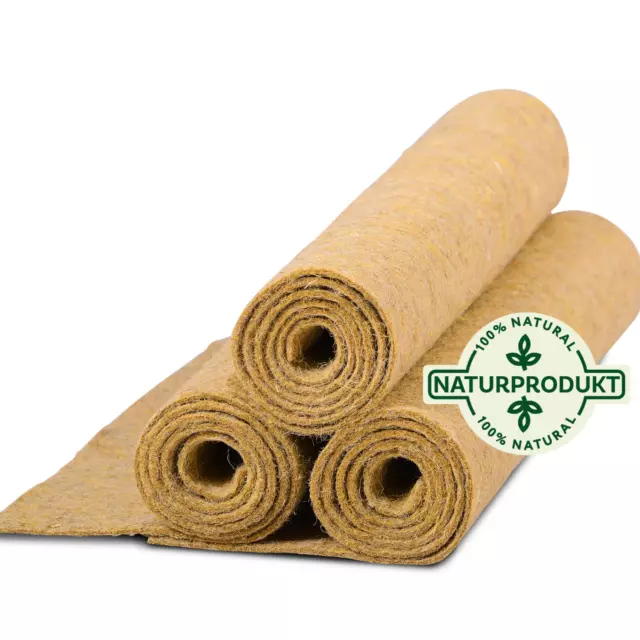 Estera de cáñamo - estera de cubierta 3 piezas para compostador de gusanos caja de gusanos granja de gusanos