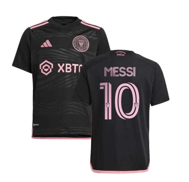 INTER MIAMI LEO Messi number 10 20232024 size M away Jersey MLS Adidas