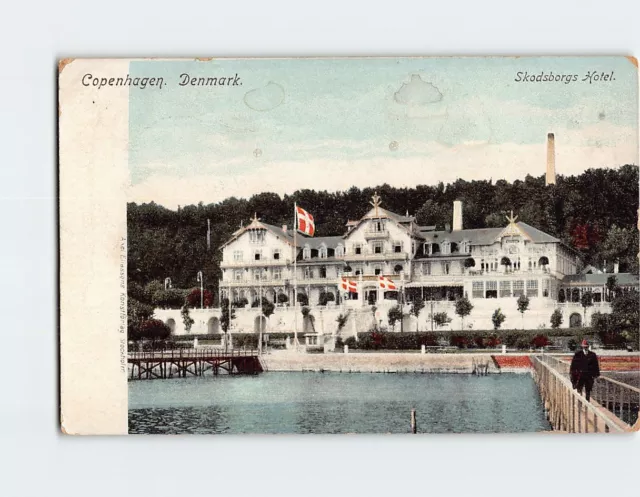 Postcard Skodsborgs Hotel Copenhagen Denmark