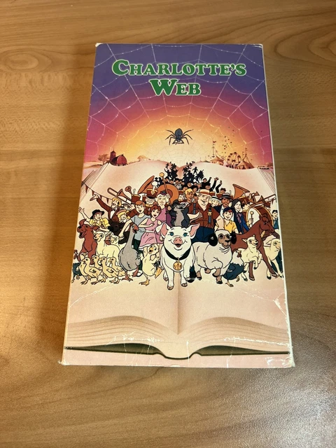 1973 CHARLOTTE'S WEB McDonald's Paramount VHS Movie Tape £5.57 ...