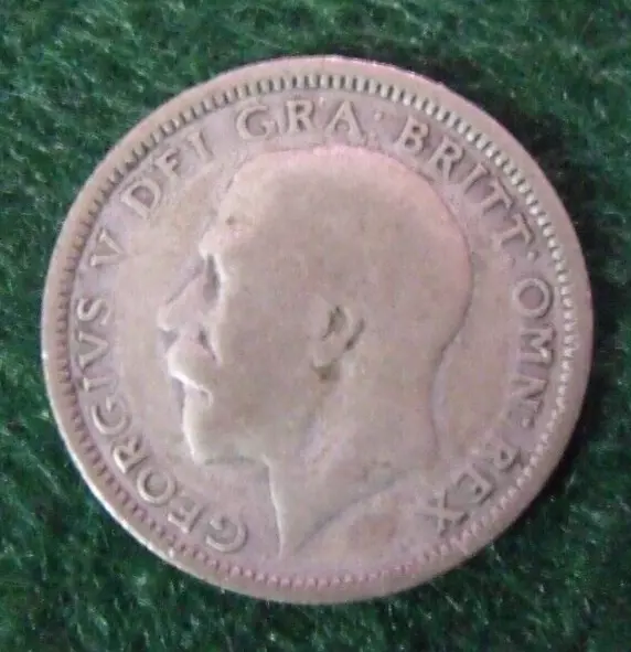 1925 GEORGE V SILVER SIXPENCE  ( 50% Silver )  British 6d Coin.   355 2