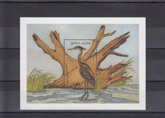Timbre Stamp  Bloc Sierra Leone Y&T#78  Oiseau Bird  Neuf**/Mnh-Mint 1988 ~A09