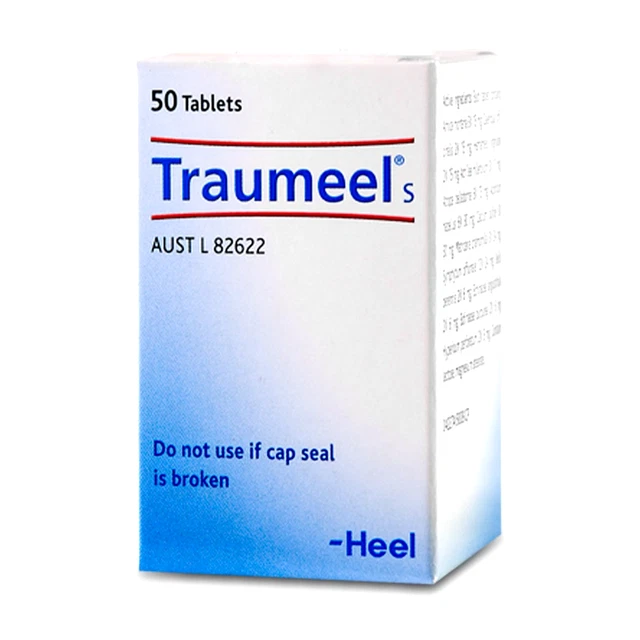 Traumeel S HEEl 50+50 compresse Omeopatico Antiinfiammatorio Dolore Sollievo Confezione da 2