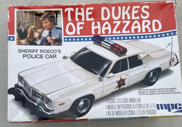 Dukes of hazard 1/25 scale sheriff rosco’s police car