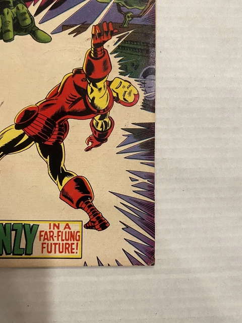 Invincible Iron Man #5 1St App Of Cerebrus 1968 Key Issue! 3