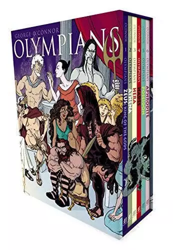 Olympians Boxed Set Books 1-6: Zeus, Athena, Hera, Hades, Poseidon & Aphrodite - 2
