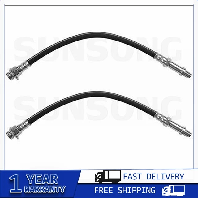 Sunsong Front Brake Hydraulic Hose 2x For 1963-1968 300 New