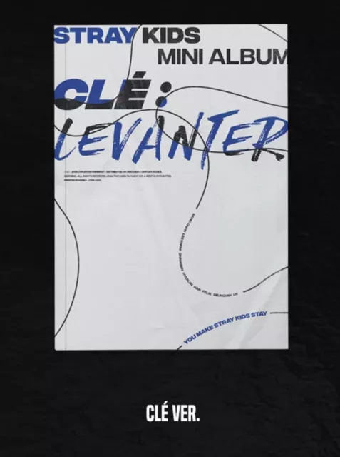 Back Order! STRAY KIDS CLE:LEVANTER NORMAL ED ALBUM Cle ver. KPOP SEALED NEW