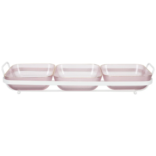 Set 4 Piatti Antipasti Rettangolari Nero Opaco - Piatti Da Portata 17x11.5cm - Foto 6