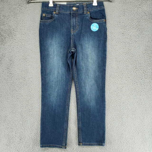 Carter’s Kid Skinny Fit Blue Jeans, Girl’s Size 6 Adjustable Waist Stretch $30