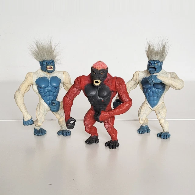 PRIMAL RAGE Vintage Lot of 3 Atari Games Playmates Action Figure AS-IS READ DESC