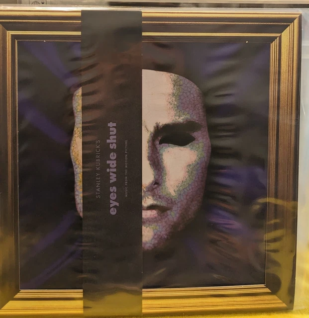EYES WIDE SHUT Stanley Kubrick SOUNDTRACK PURPLE & BLUE VINYL 2LP