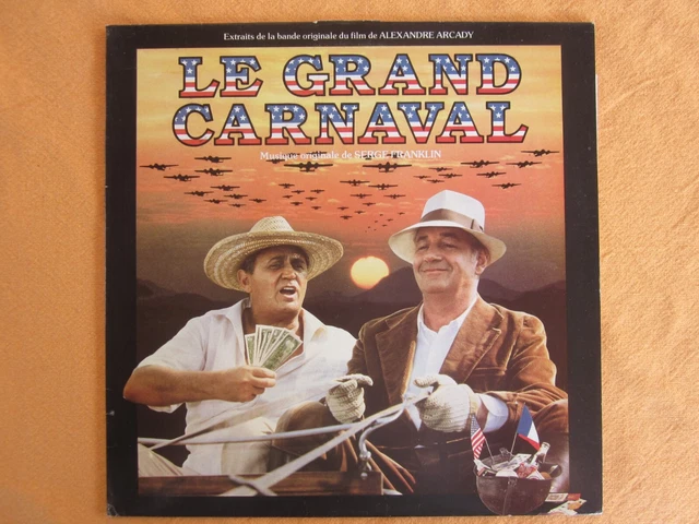 LE GRAND CARNAVAL Bo Du Film 33 Tours Vinyle Lp 1983 Arcady Noiret