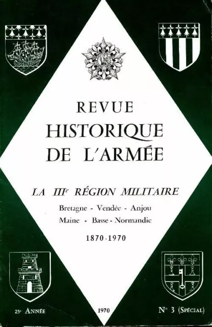 3661041 - Revue historique de l'armée 1970 n°3 - Collectif