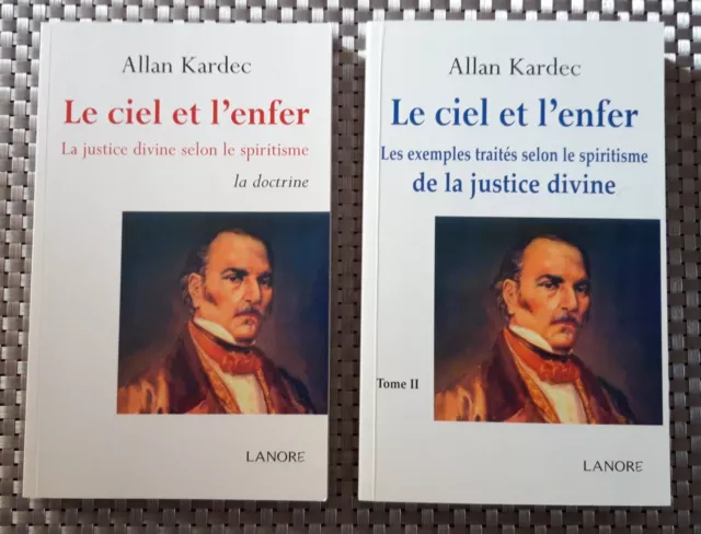 Le ciel et l'enfer - Allan Kardec - 2 tomes