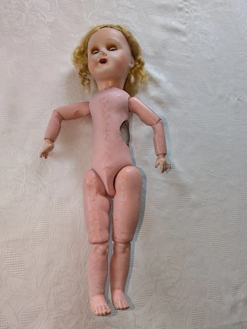 Poupée Ancienne Française Jean Boyer Limoges - 56 Cm - Taille 10 - Occasion